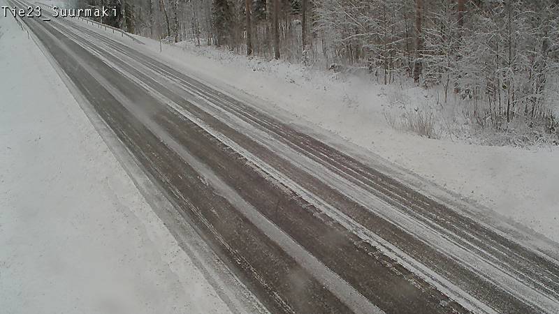 Weather Camera Image Väg 23 Heinävesi, Suurmäki, Heinävesi, Pohjois-Karjala