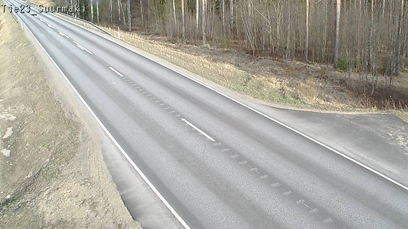 Weather Camera Image Väg 23 Heinävesi, Suurmäki, Heinävesi, Pohjois-Karjala