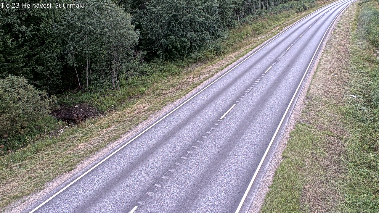 Weather Camera Image Väg 23 Heinävesi, Suurmäki, Heinävesi, Pohjois-Karjala
