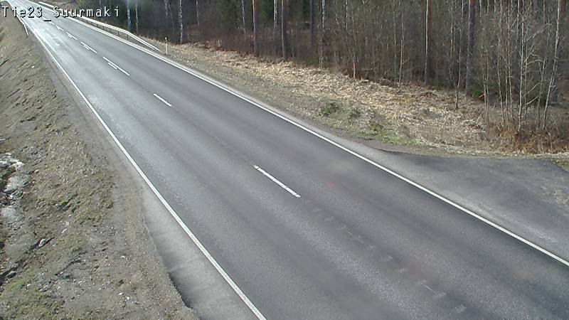 Weather Camera Image Väg 23 Heinävesi, Suurmäki, Heinävesi, Pohjois-Karjala
