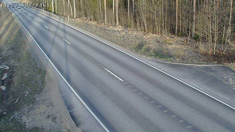 Weather Camera Image Väg 23 Heinävesi, Suurmäki, Heinävesi, Pohjois-Karjala
