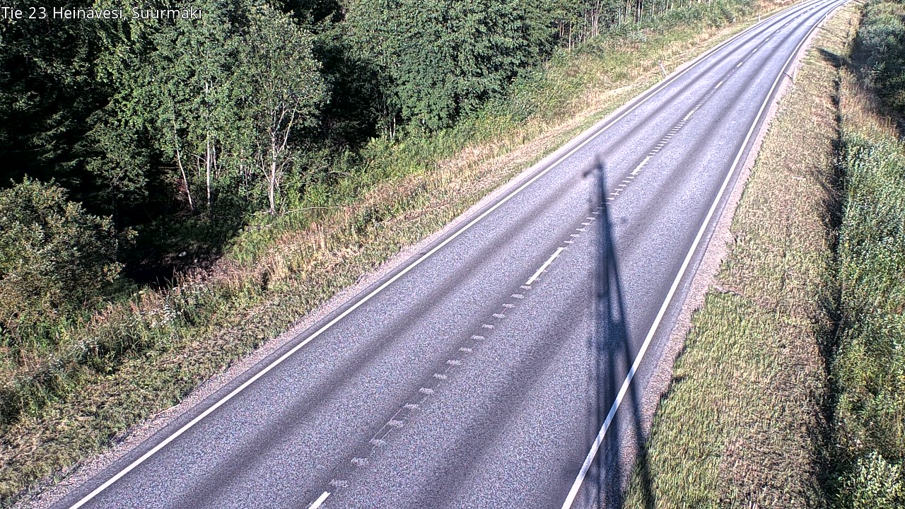 Weather Camera Image Road 23 Heinävesi, Suurmäki, Heinävesi, Pohjois-Karjala