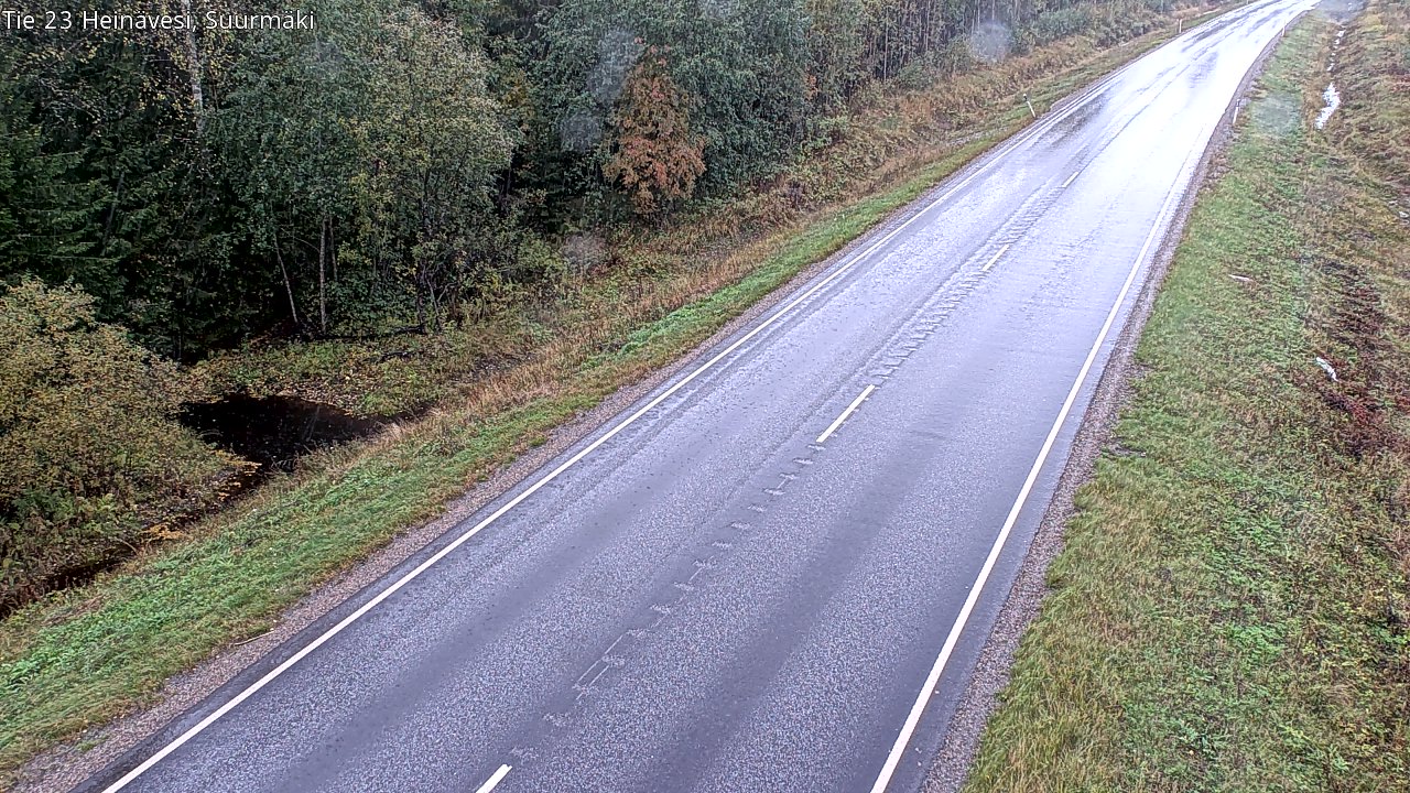 Weather Camera Image Väg 23 Heinävesi, Suurmäki, Heinävesi, Pohjois-Karjala