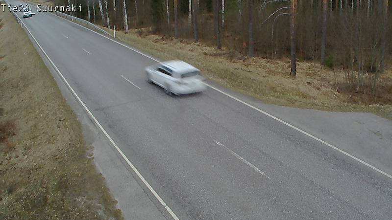 Weather Camera Image Road 23 Heinävesi, Suurmäki, Heinävesi, Pohjois-Karjala
