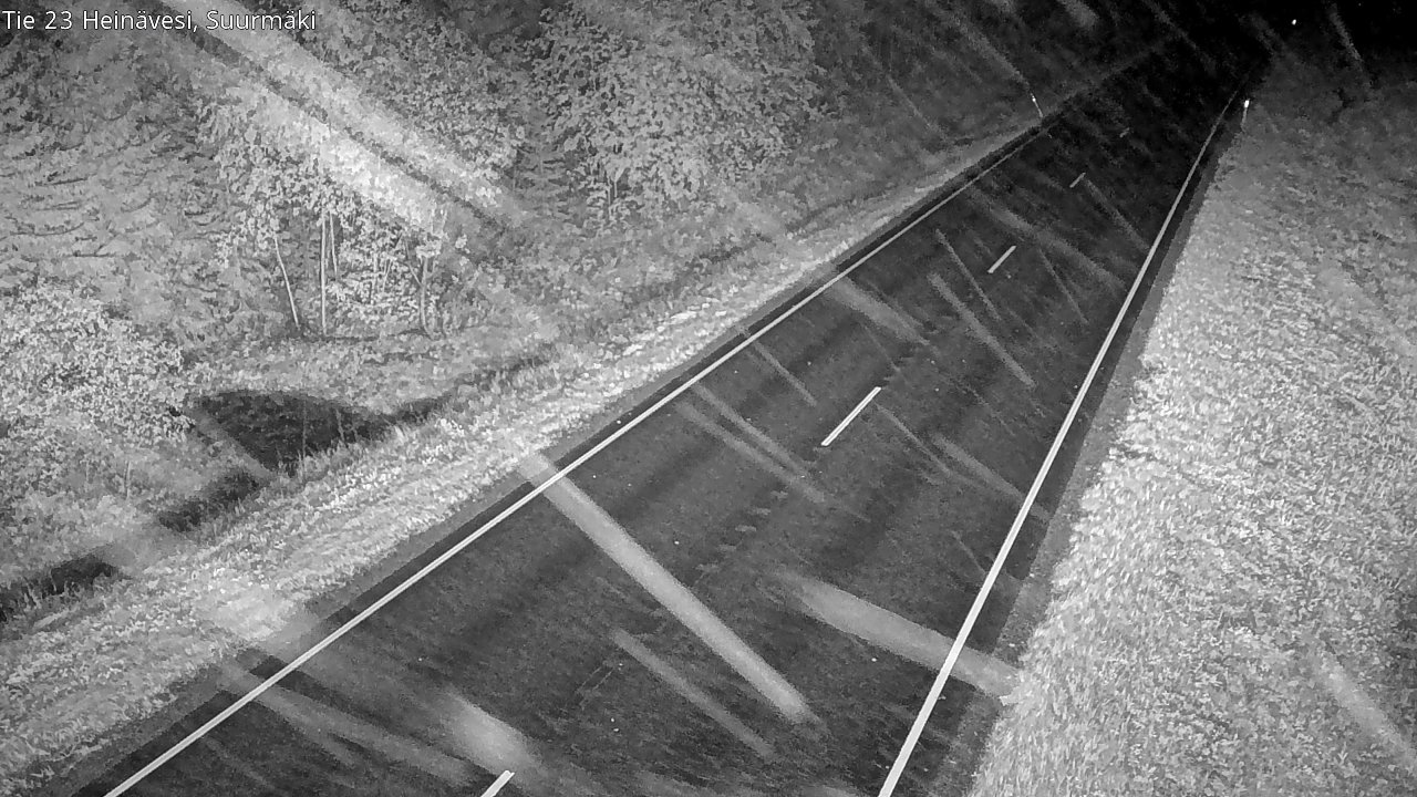 Weather Camera Image Väg 23 Heinävesi, Suurmäki, Heinävesi, Pohjois-Karjala