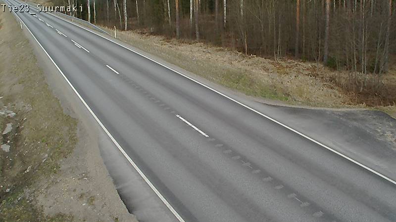 Weather Camera Image Väg 23 Heinävesi, Suurmäki, Heinävesi, Pohjois-Karjala