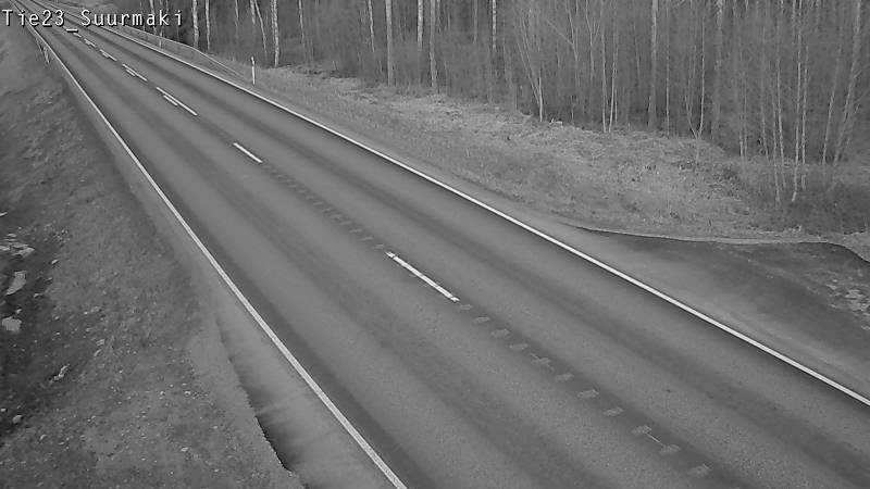 Weather Camera Image Väg 23 Heinävesi, Suurmäki, Heinävesi, Pohjois-Karjala