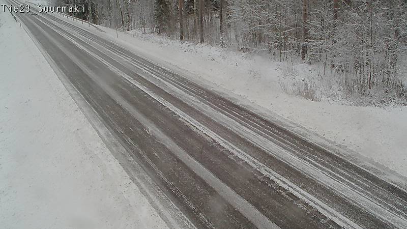 Weather Camera Image Väg 23 Heinävesi, Suurmäki, Heinävesi, Pohjois-Karjala