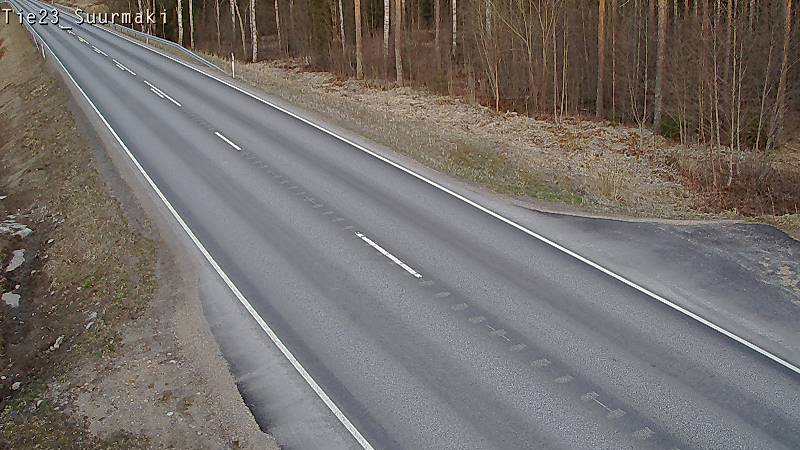 Weather Camera Image Väg 23 Heinävesi, Suurmäki, Heinävesi, Pohjois-Karjala