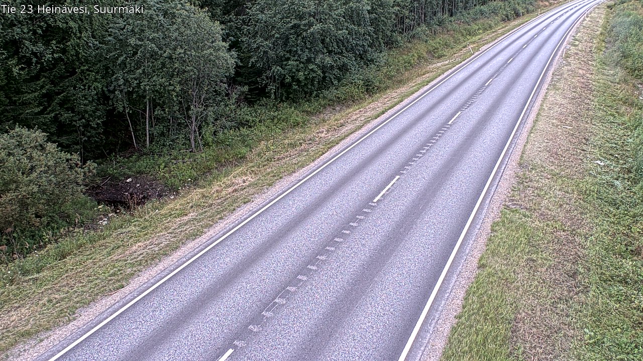 Weather Camera Image Road 23 Heinävesi, Suurmäki, Heinävesi, Pohjois-Karjala