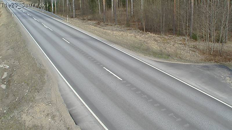 Weather Camera Image Väg 23 Heinävesi, Suurmäki, Heinävesi, Pohjois-Karjala