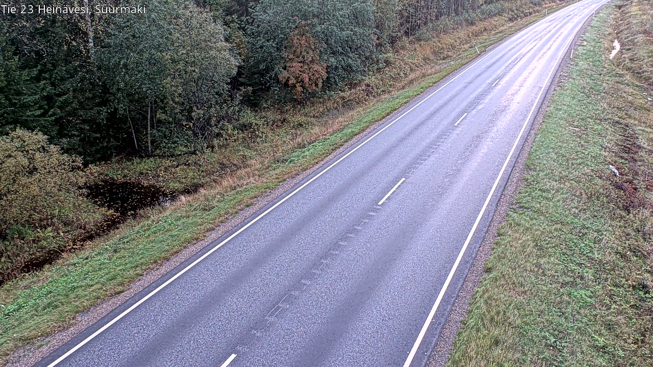 Weather Camera Image Väg 23 Heinävesi, Suurmäki, Heinävesi, Pohjois-Karjala