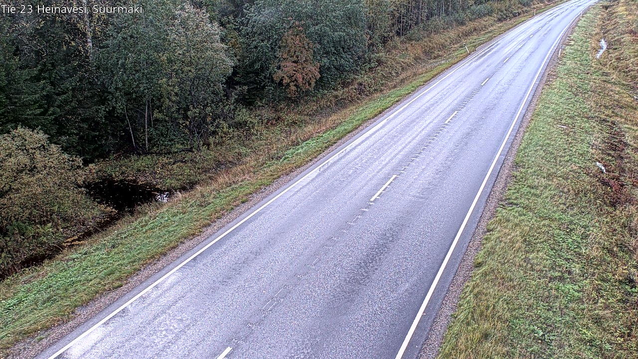 Weather Camera Image Väg 23 Heinävesi, Suurmäki, Heinävesi, Pohjois-Karjala
