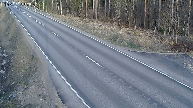 Weather Camera Image Väg 23 Heinävesi, Suurmäki, Heinävesi, Pohjois-Karjala