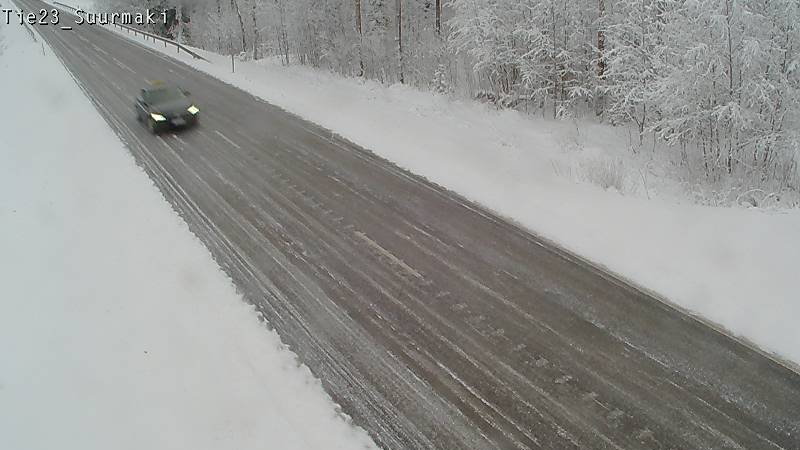 Weather Camera Image Väg 23 Heinävesi, Suurmäki, Heinävesi, Pohjois-Karjala