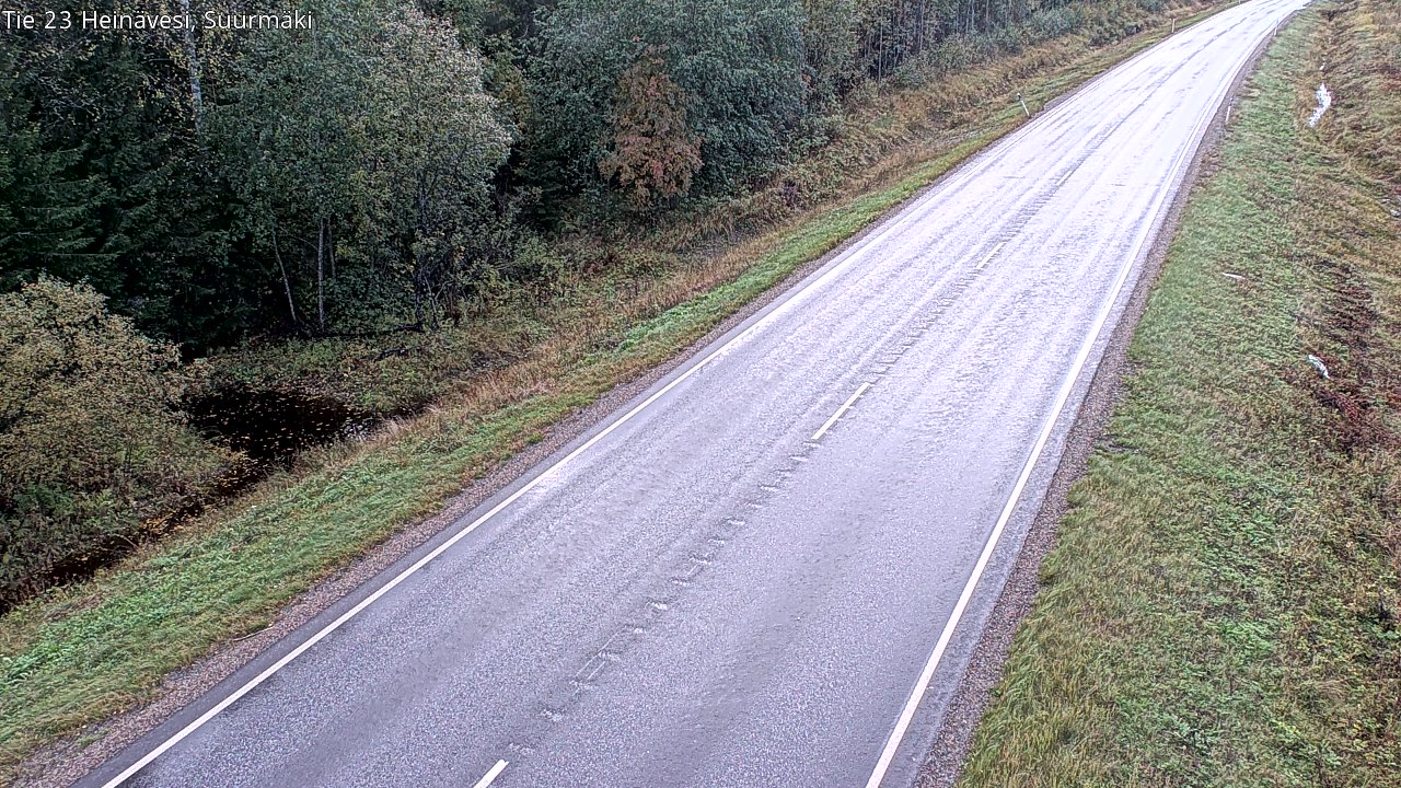 Weather Camera Image Väg 23 Heinävesi, Suurmäki, Heinävesi, Pohjois-Karjala