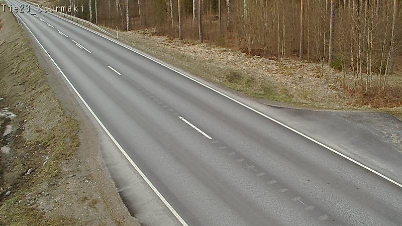 Weather Camera Image Road 23 Heinävesi, Suurmäki, Heinävesi, Pohjois-Karjala