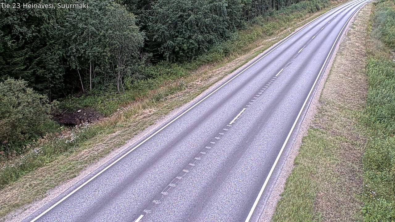 Weather Camera Image Road 23 Heinävesi, Suurmäki, Heinävesi, Pohjois-Karjala
