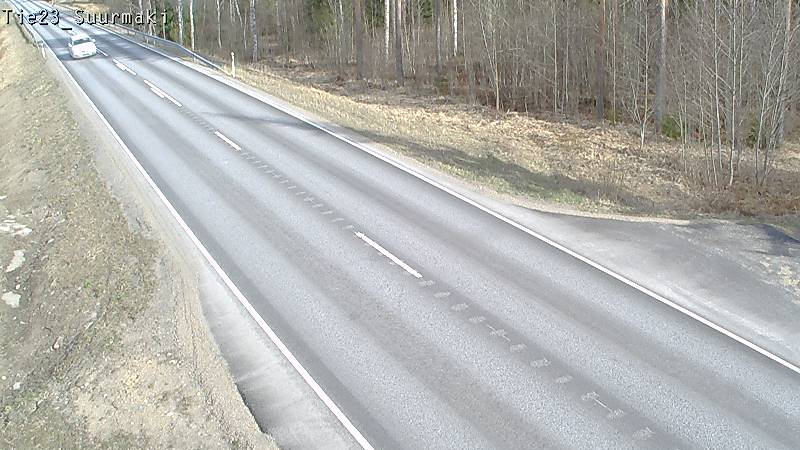 Weather Camera Image Väg 23 Heinävesi, Suurmäki, Heinävesi, Pohjois-Karjala