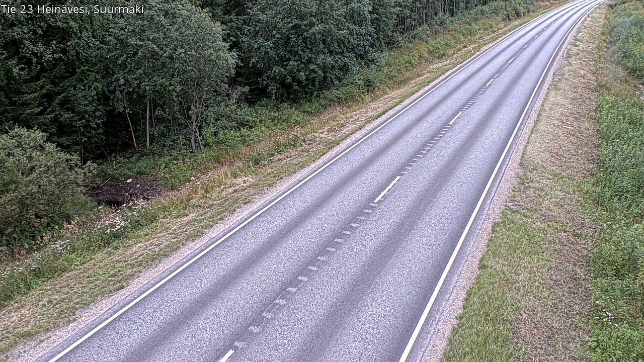 Weather Camera Image Road 23 Heinävesi, Suurmäki, Heinävesi, Pohjois-Karjala