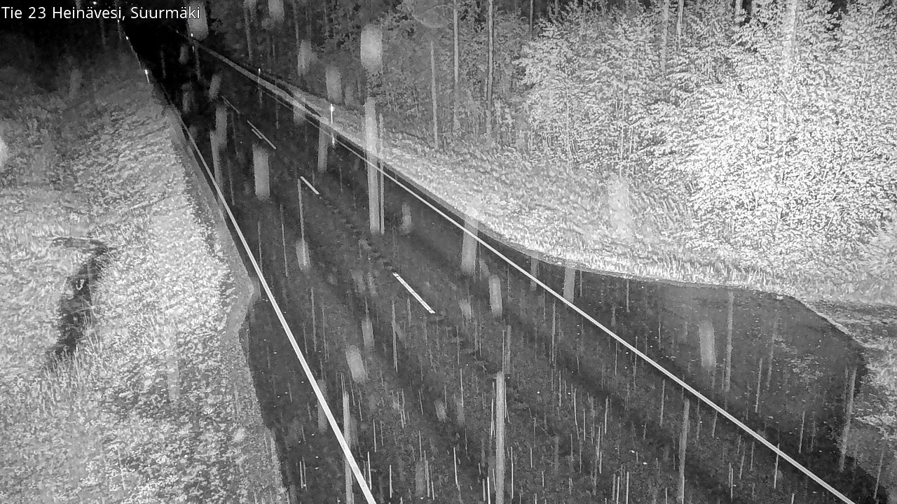 Weather Camera Image Road 23 Heinävesi, Suurmäki, Heinävesi, Pohjois-Karjala