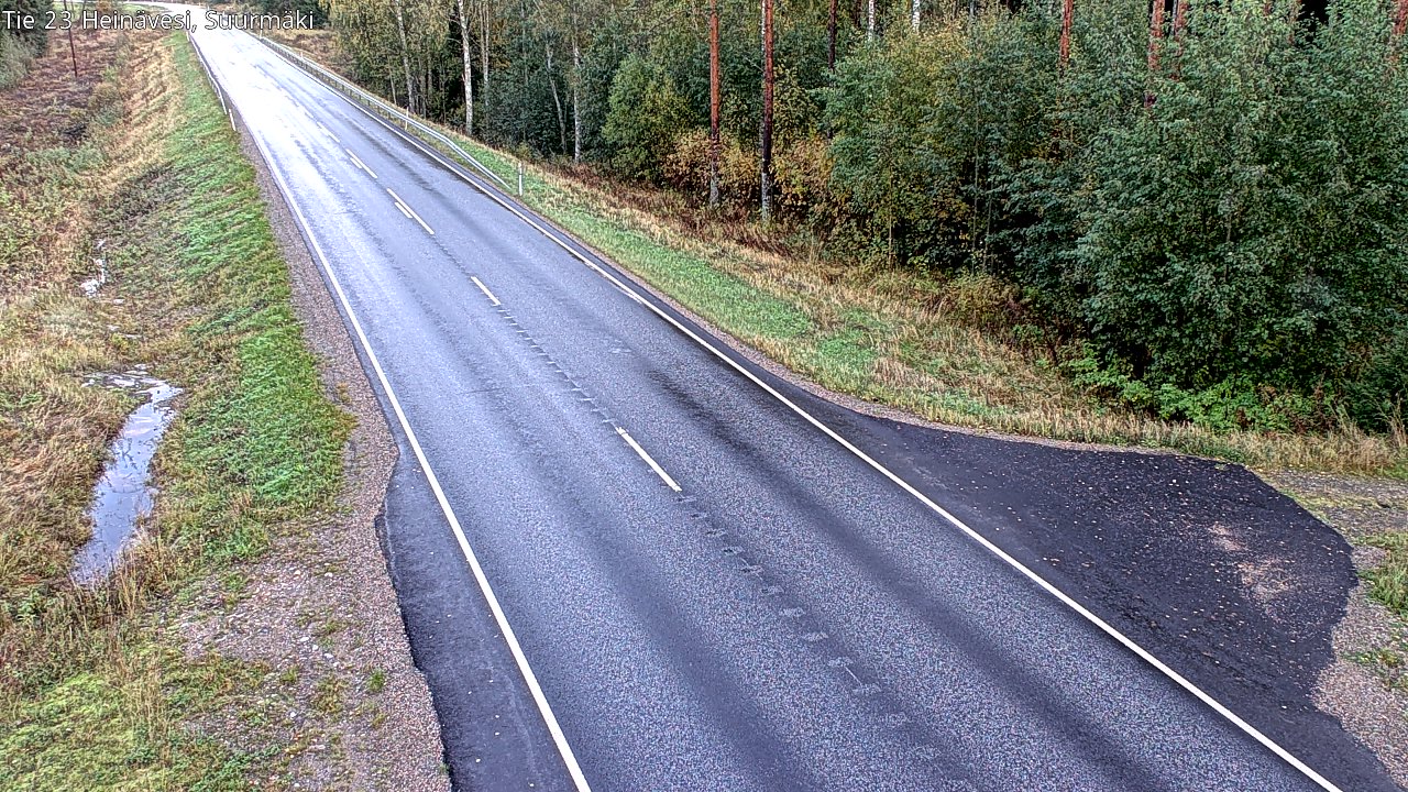 Weather Camera Image Road 23 Heinävesi, Suurmäki, Heinävesi, Pohjois-Karjala
