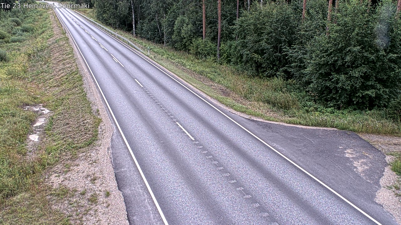 Weather Camera Image Väg 23 Heinävesi, Suurmäki, Heinävesi, Pohjois-Karjala