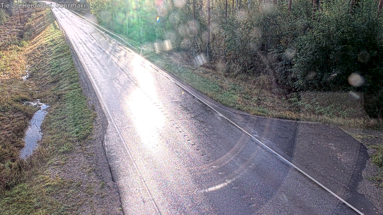 Weather Camera Image Road 23 Heinävesi, Suurmäki, Heinävesi, Pohjois-Karjala