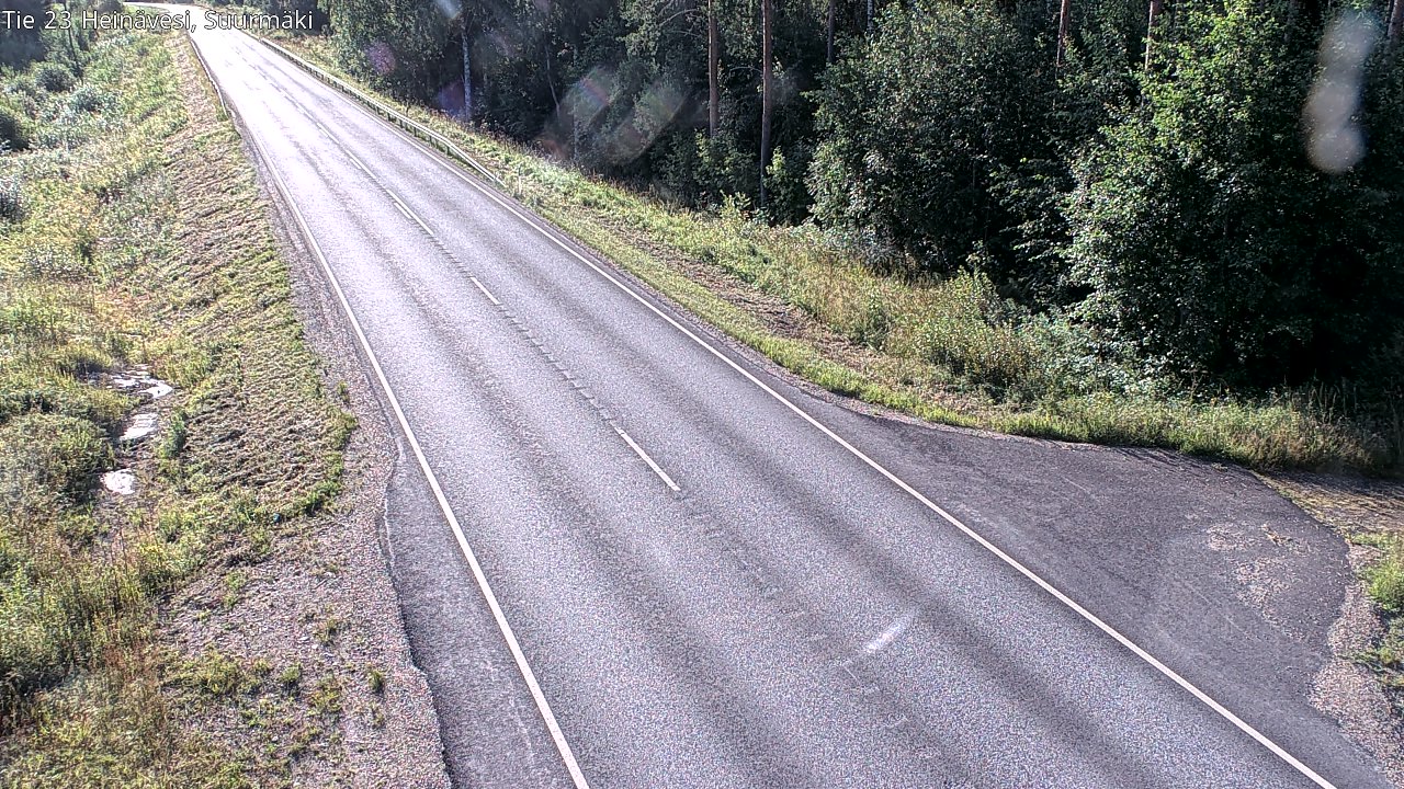 Weather Camera Image Väg 23 Heinävesi, Suurmäki, Heinävesi, Pohjois-Karjala