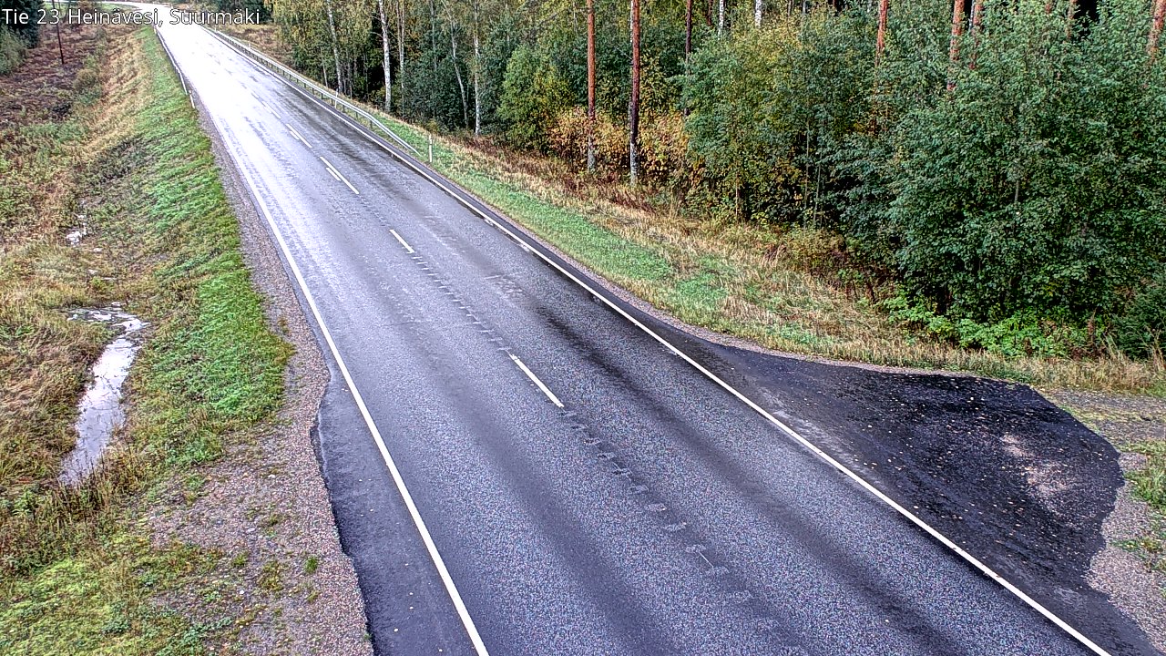 Weather Camera Image Road 23 Heinävesi, Suurmäki, Heinävesi, Pohjois-Karjala