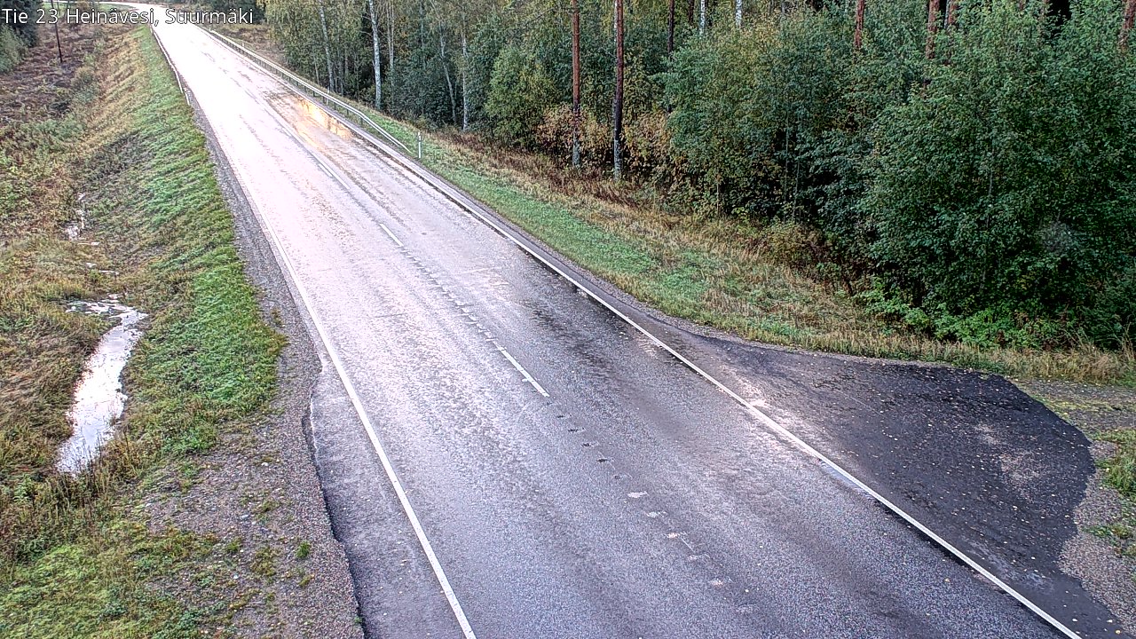 Weather Camera Image Road 23 Heinävesi, Suurmäki, Heinävesi, Pohjois-Karjala