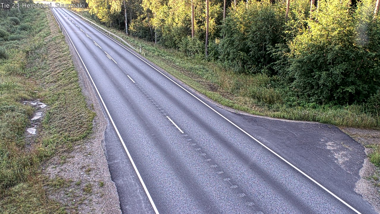 Weather Camera Image Väg 23 Heinävesi, Suurmäki, Heinävesi, Pohjois-Karjala