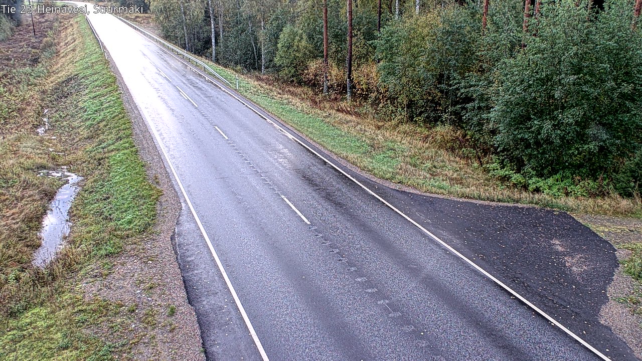 Weather Camera Image Road 23 Heinävesi, Suurmäki, Heinävesi, Pohjois-Karjala