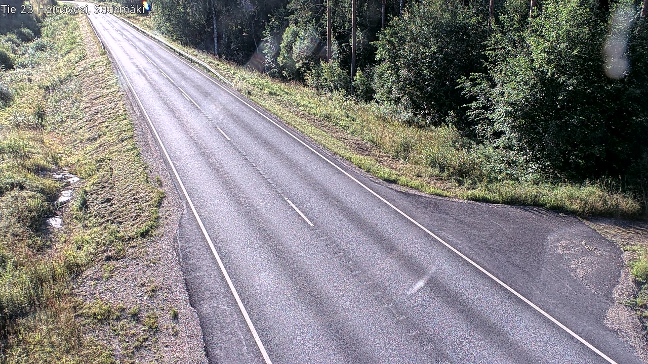 Weather Camera Image Väg 23 Heinävesi, Suurmäki, Heinävesi, Pohjois-Karjala