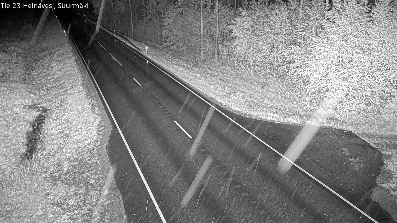 Weather Camera Image Road 23 Heinävesi, Suurmäki, Heinävesi, Pohjois-Karjala
