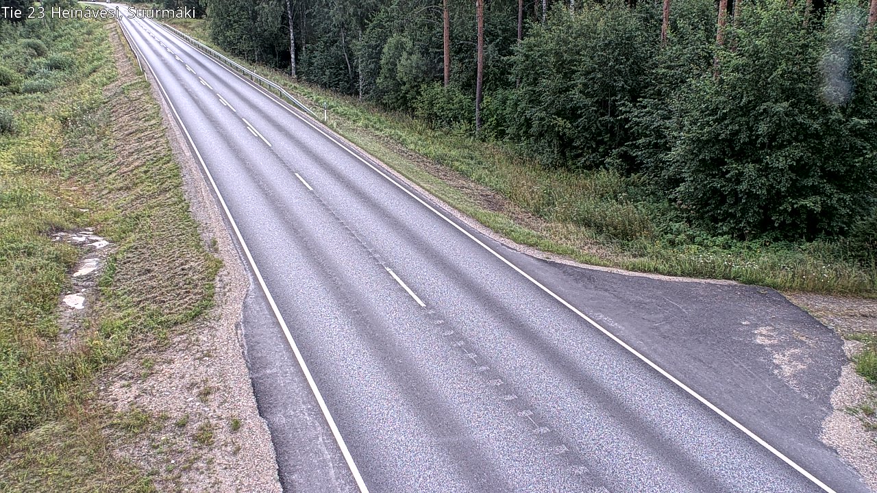 Weather Camera Image Väg 23 Heinävesi, Suurmäki, Heinävesi, Pohjois-Karjala