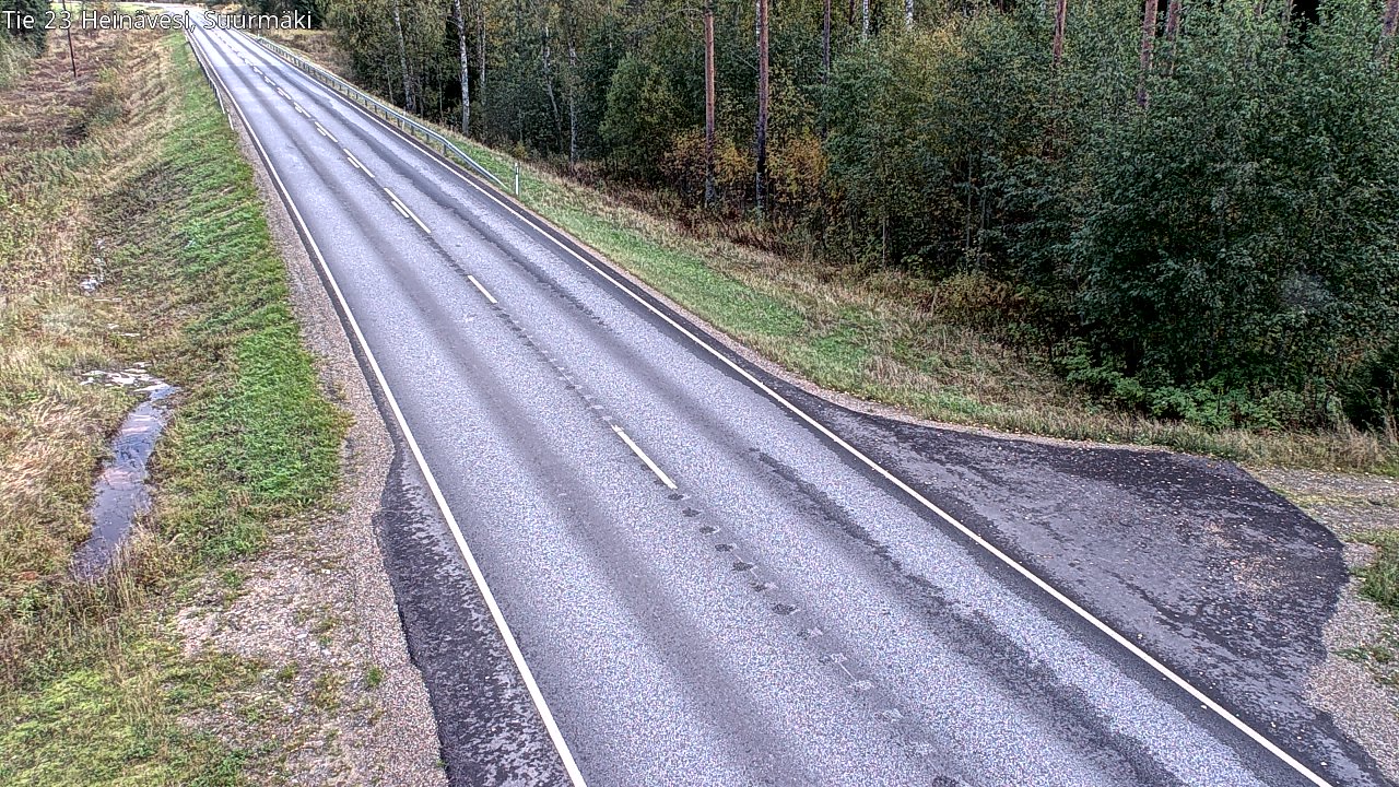 Weather Camera Image Väg 23 Heinävesi, Suurmäki, Heinävesi, Pohjois-Karjala