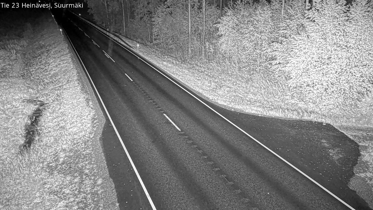 Weather Camera Image Road 23 Heinävesi, Suurmäki, Heinävesi, Pohjois-Karjala