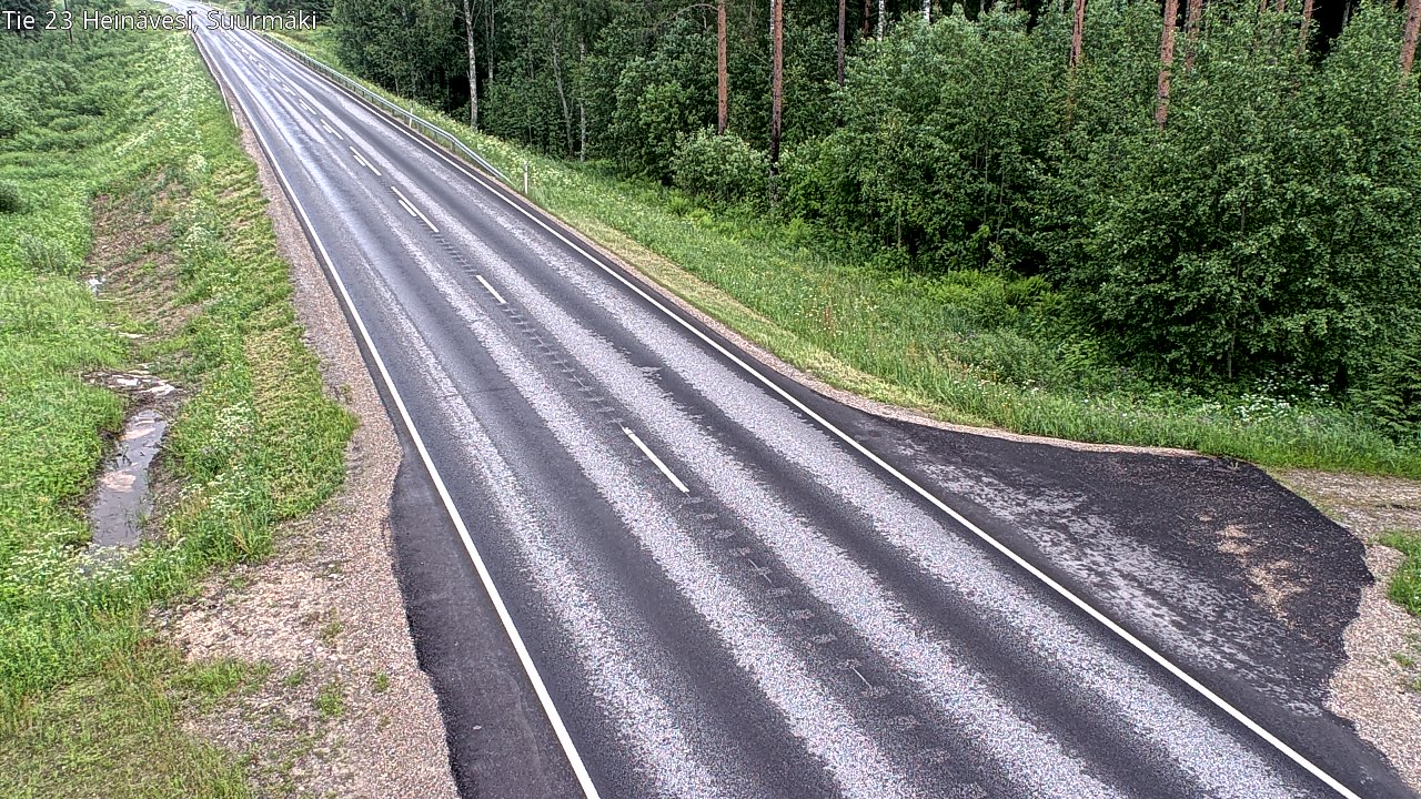 Weather Camera Image Väg 23 Heinävesi, Suurmäki, Heinävesi, Pohjois-Karjala