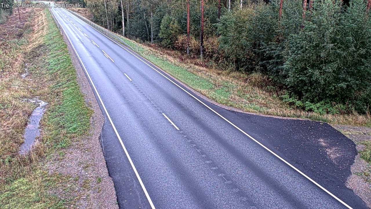 Weather Camera Image Road 23 Heinävesi, Suurmäki, Heinävesi, Pohjois-Karjala