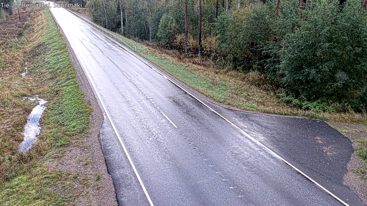Weather Camera Image Road 23 Heinävesi, Suurmäki, Heinävesi, Pohjois-Karjala
