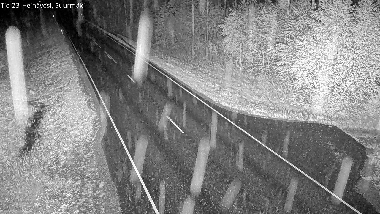 Weather Camera Image Road 23 Heinävesi, Suurmäki, Heinävesi, Pohjois-Karjala