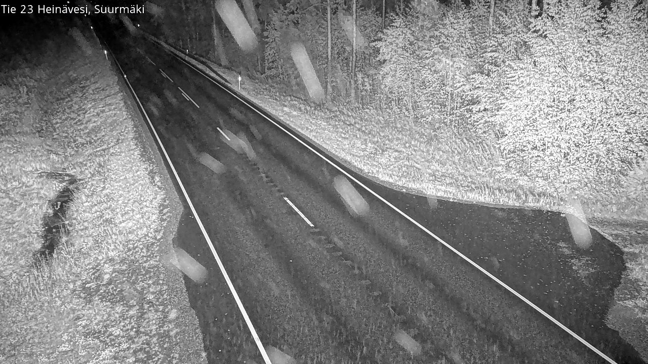 Weather Camera Image Road 23 Heinävesi, Suurmäki, Heinävesi, Pohjois-Karjala