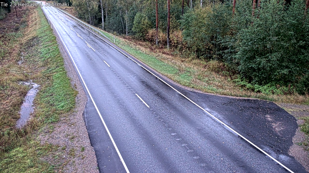 Weather Camera Image Road 23 Heinävesi, Suurmäki, Heinävesi, Pohjois-Karjala