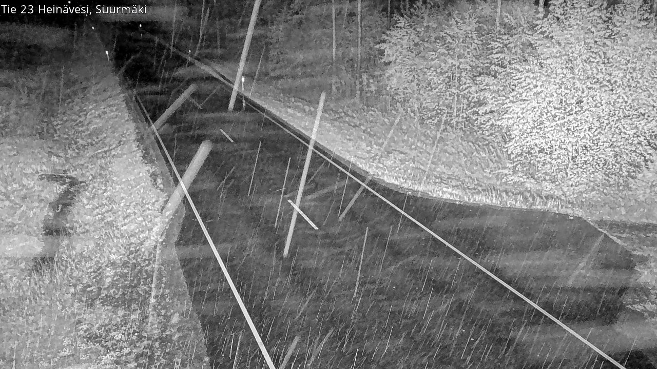 Weather Camera Image Road 23 Heinävesi, Suurmäki, Heinävesi, Pohjois-Karjala