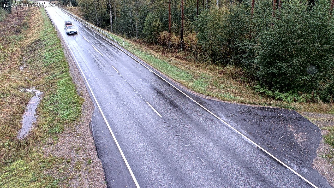 Weather Camera Image Road 23 Heinävesi, Suurmäki, Heinävesi, Pohjois-Karjala