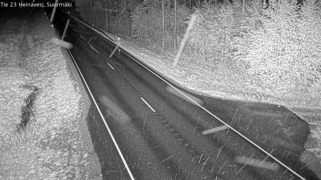 Weather Camera Image Road 23 Heinävesi, Suurmäki, Heinävesi, Pohjois-Karjala