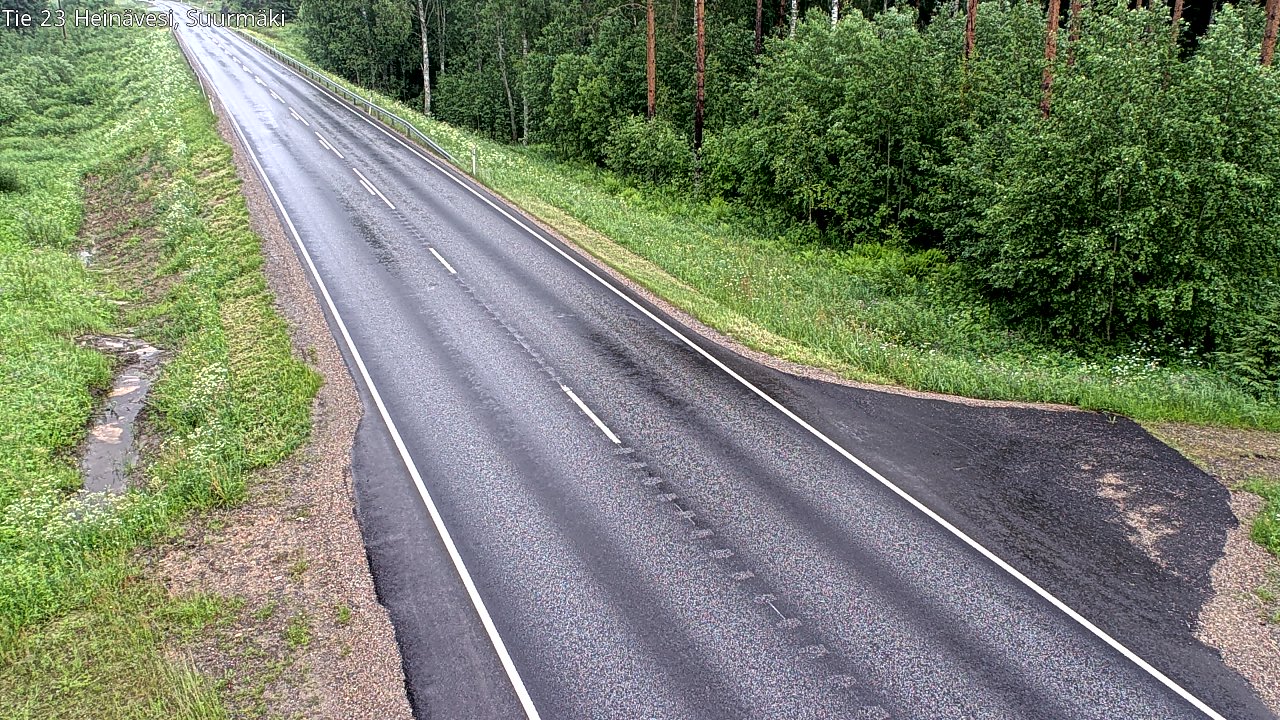 Weather Camera Image Väg 23 Heinävesi, Suurmäki, Heinävesi, Pohjois-Karjala