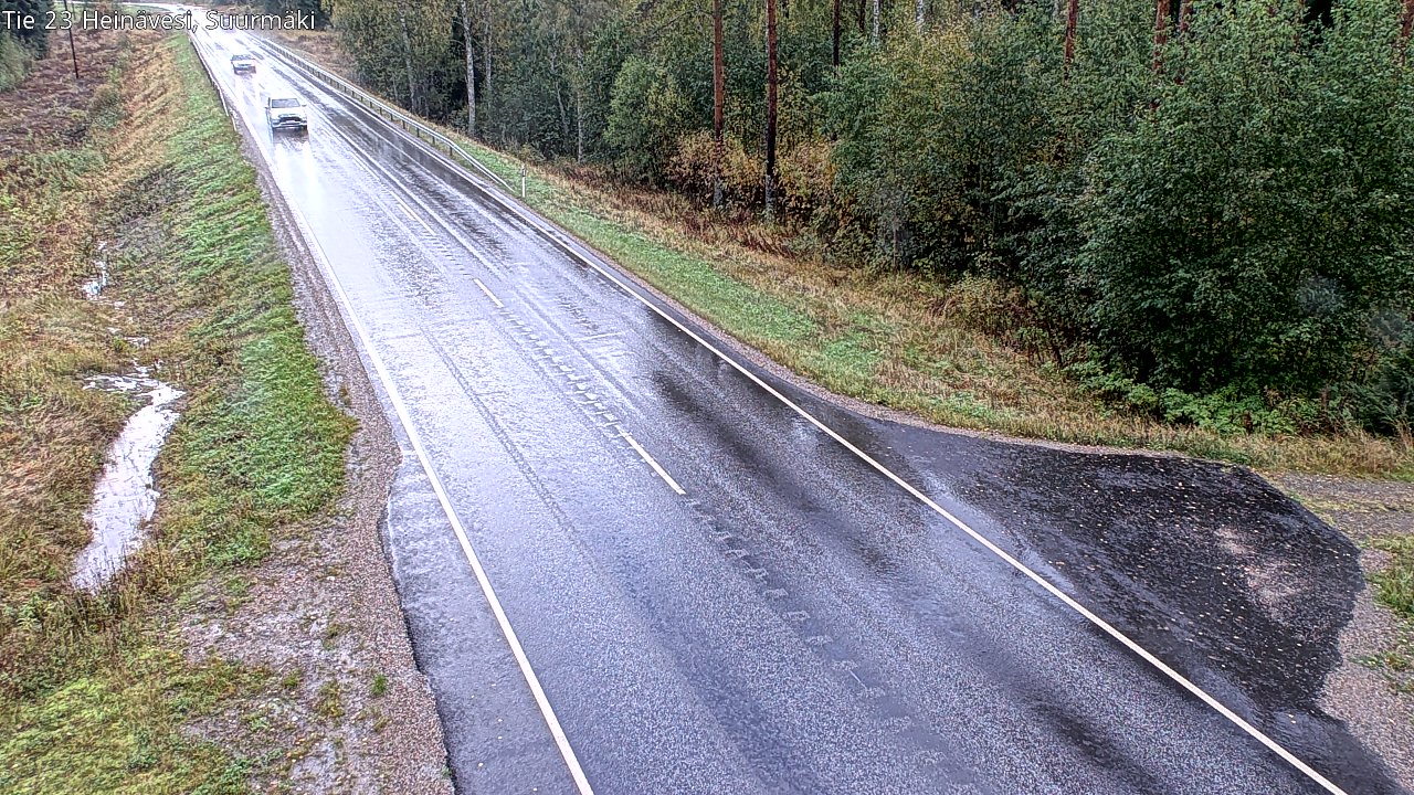 Weather Camera Image Road 23 Heinävesi, Suurmäki, Heinävesi, Pohjois-Karjala