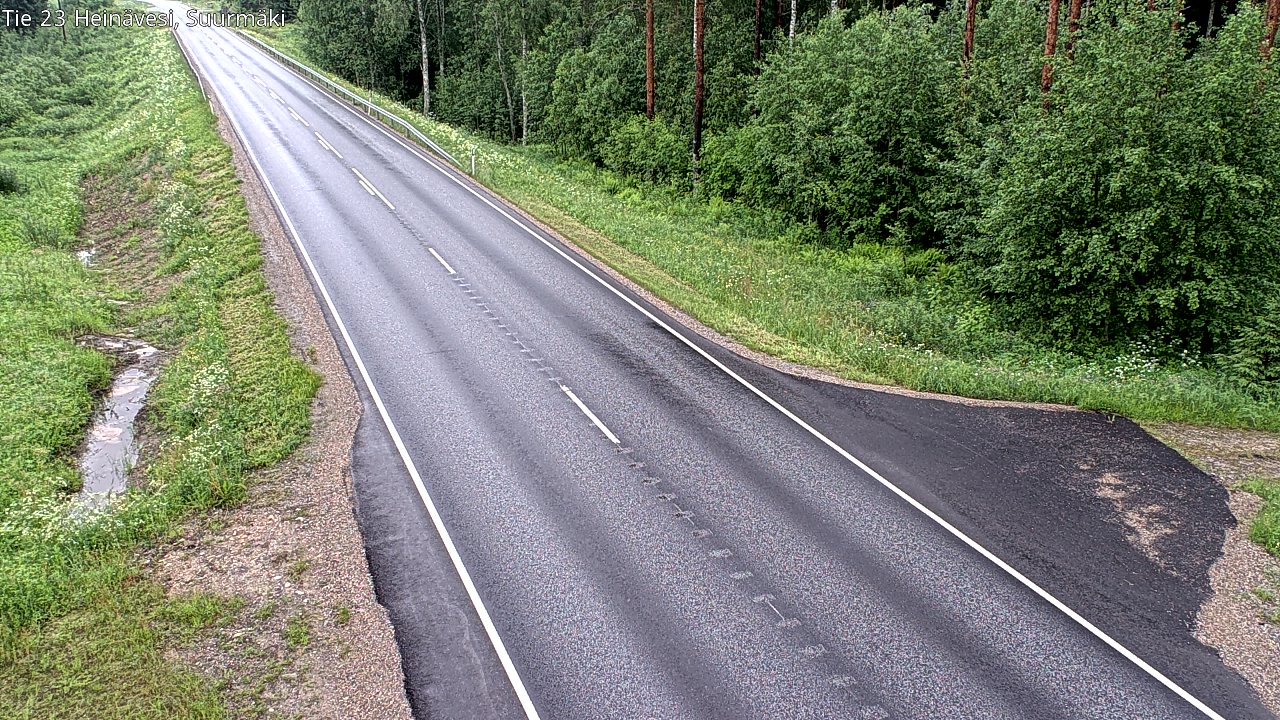 Weather Camera Image Väg 23 Heinävesi, Suurmäki, Heinävesi, Pohjois-Karjala